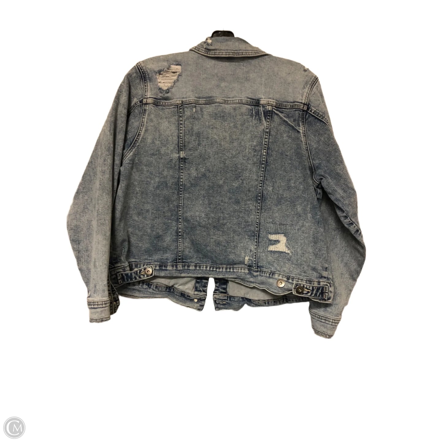 Jacket Denim By Torrid In Blue Denim, Size: Xxl