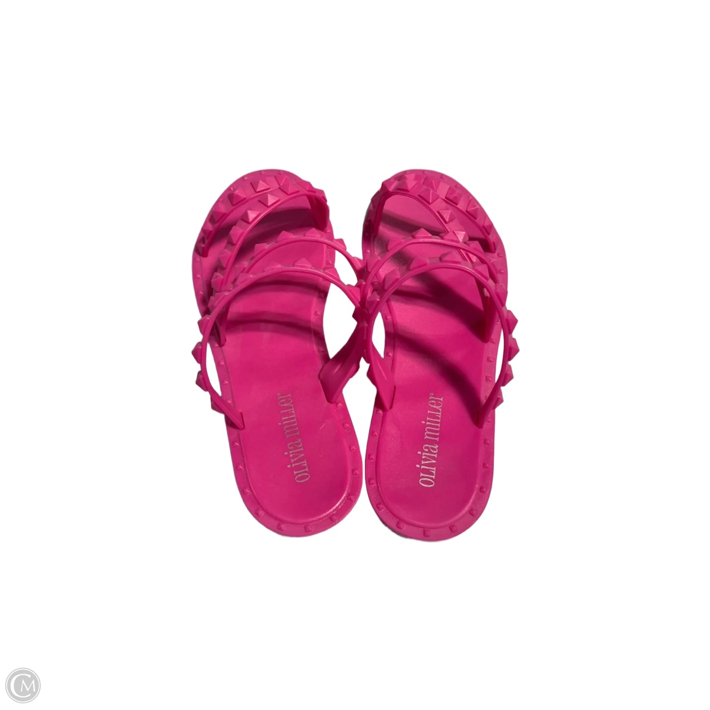 Sandals Flats By Olivia Miller In Pink, Size: 7