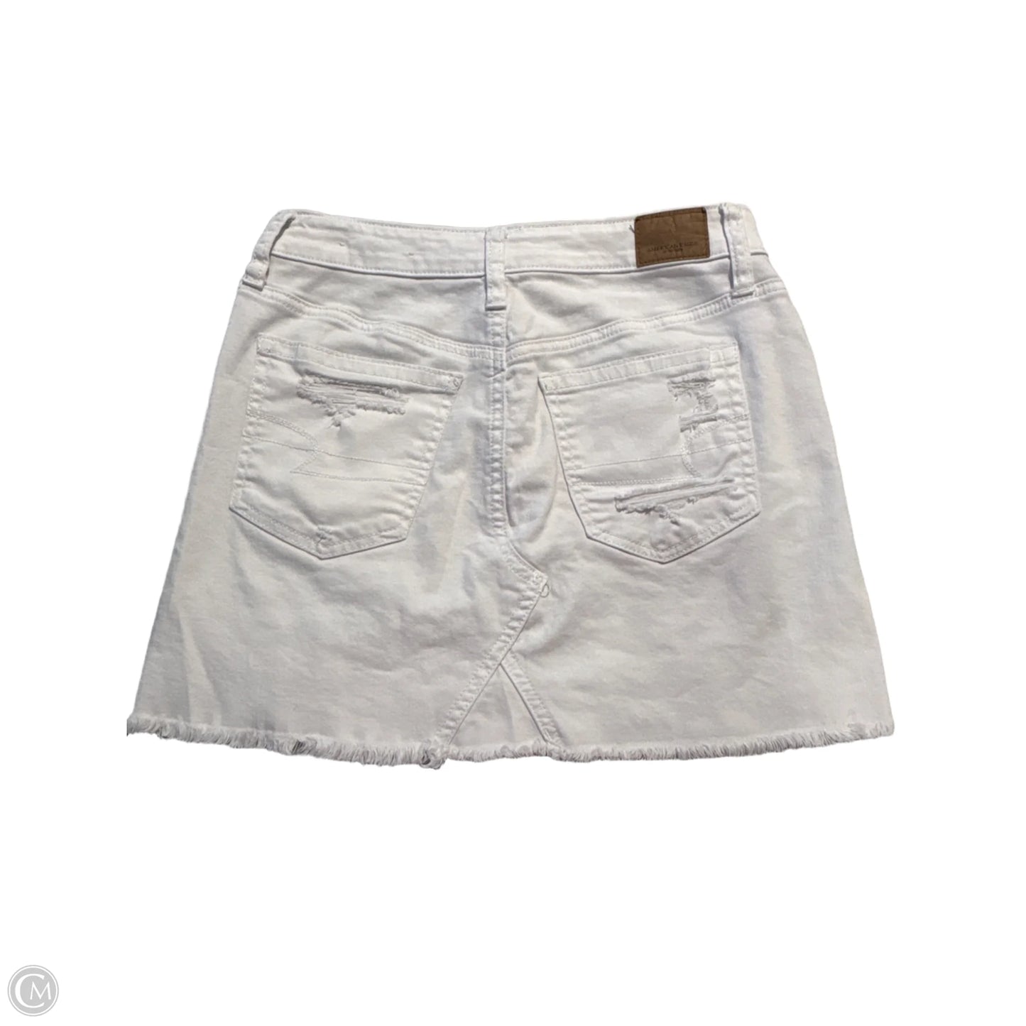 Skirt Mini & Short By American Eagle In White, Size: 4