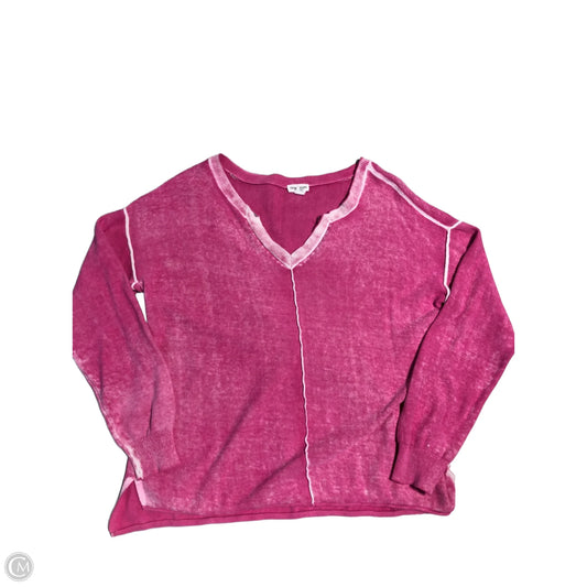 Sweater By Tribal In Pink, Size: Sp