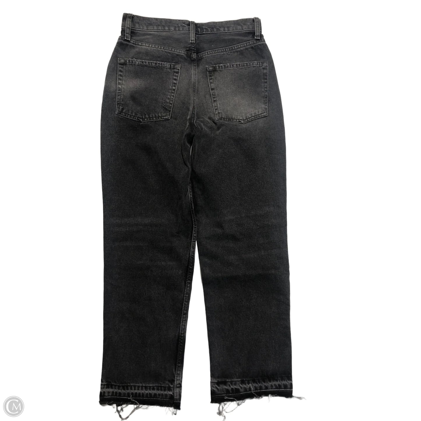 Jeans Straight By We The Free In Black Denim, Size: 0