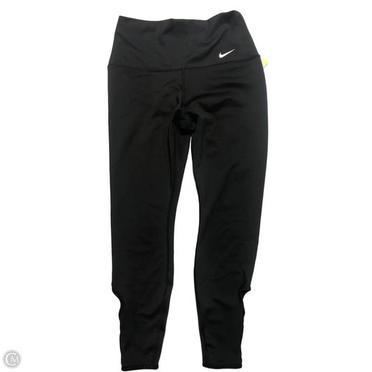 Athletic Leggings Capris By Nike In Black, Size: S