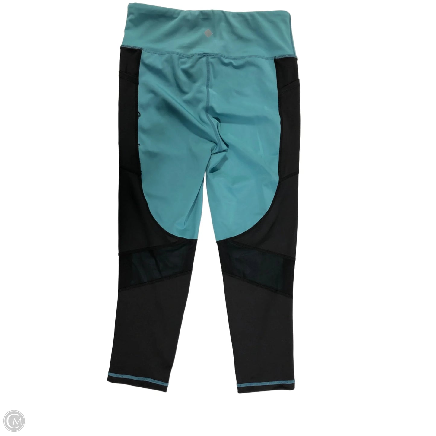 Athletic Capris By Cme In Teal, Size: M