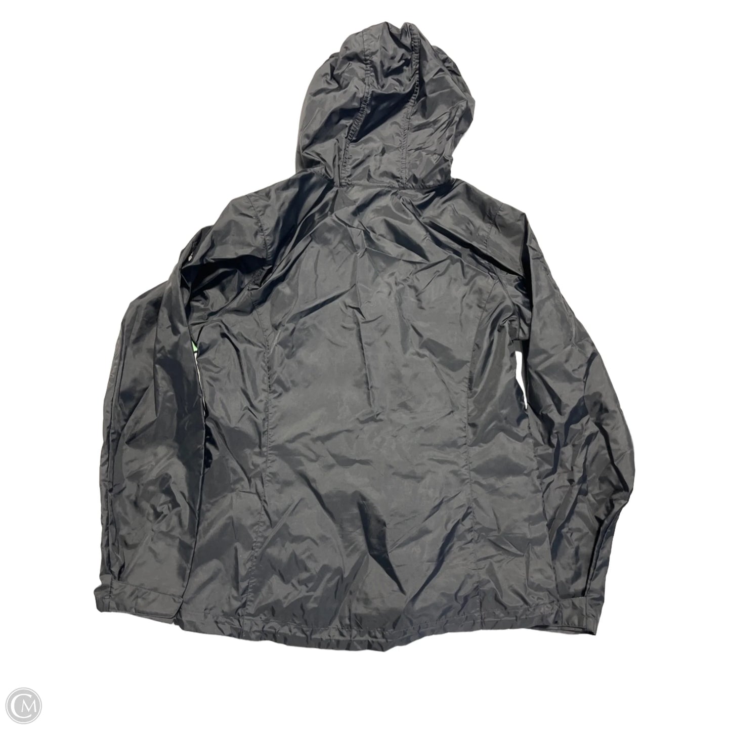 Jacket Windbreaker By Columbia In Black, Size: M