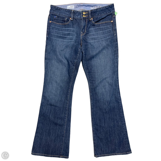 Jeans Boot Cut By Gap In Blue Denim, Size: 6