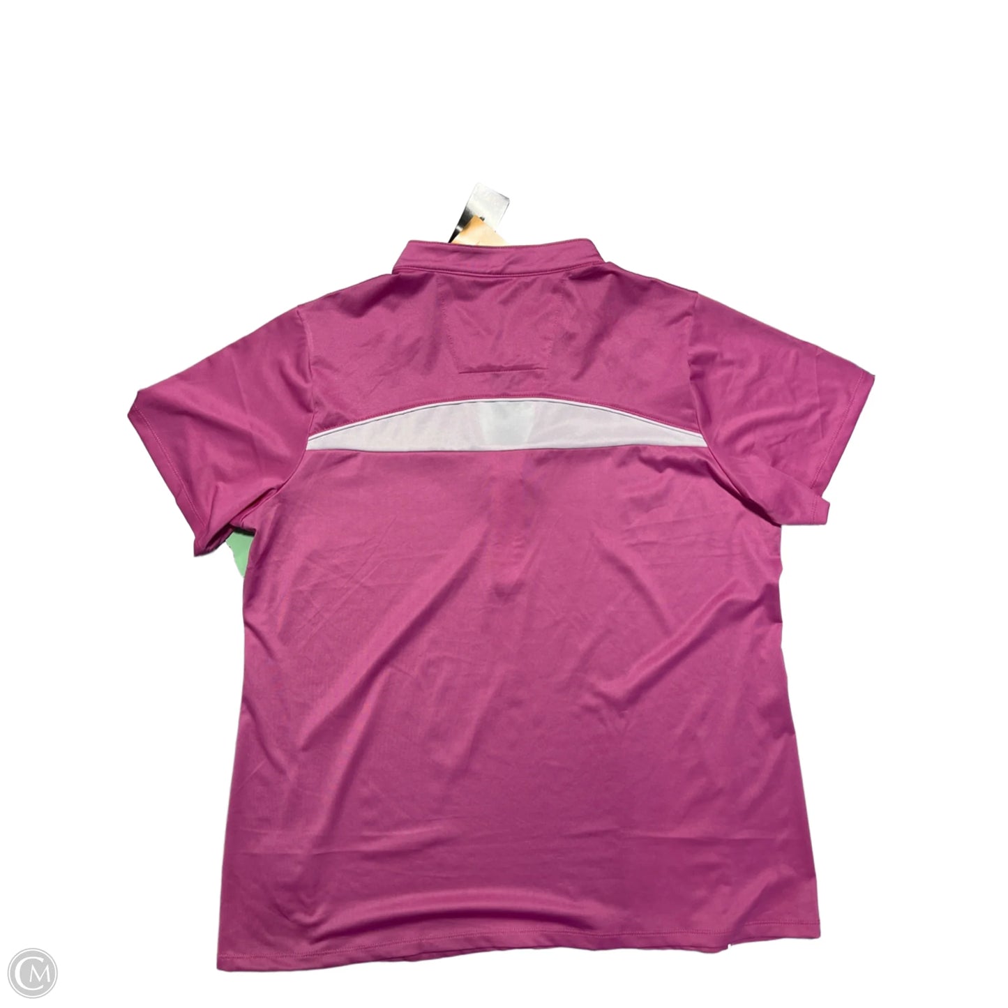 Top Short Sleeve By Cmc In Pink, Size: 2x