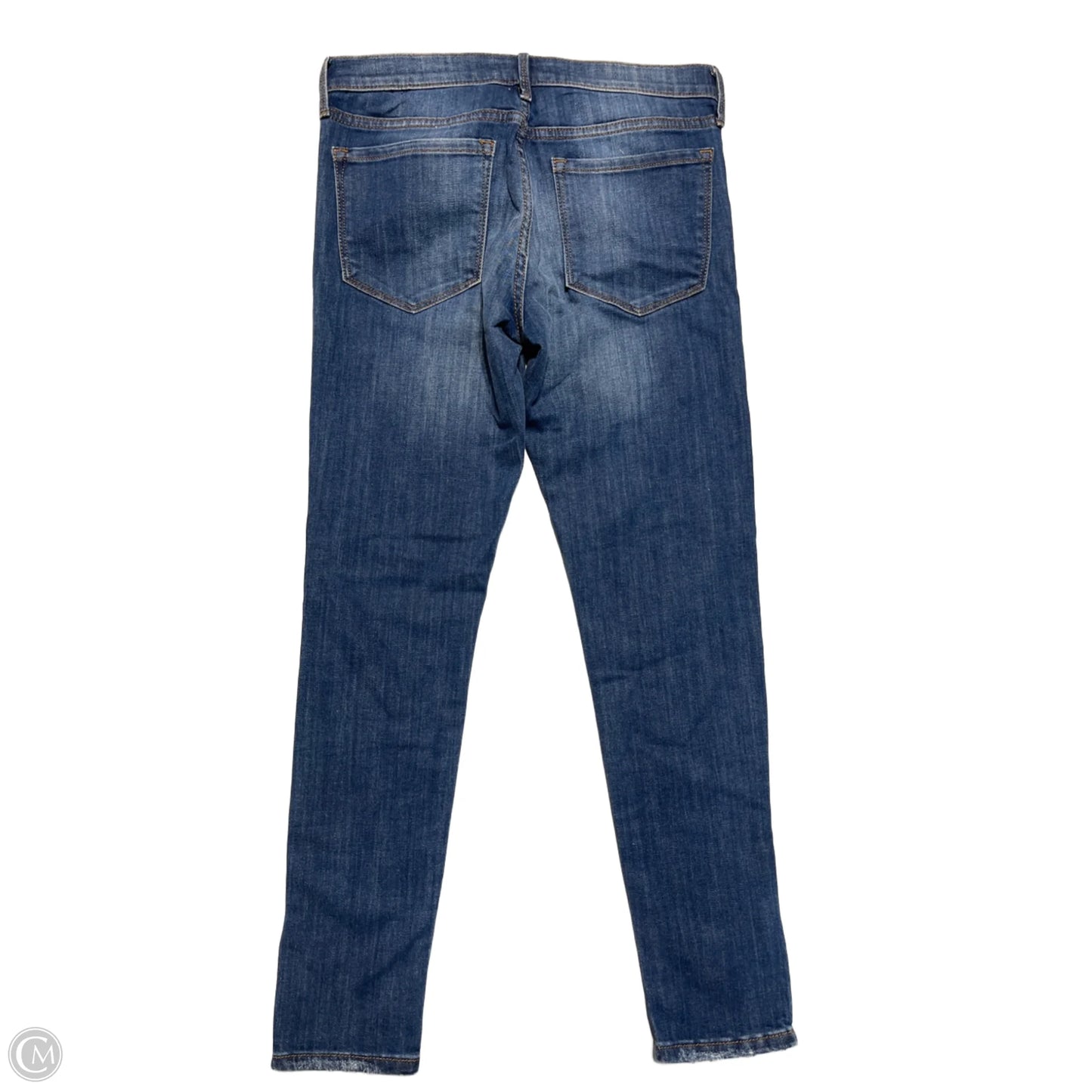 Jeans Skinny By Banana Republic In Blue Denim, Size: 6