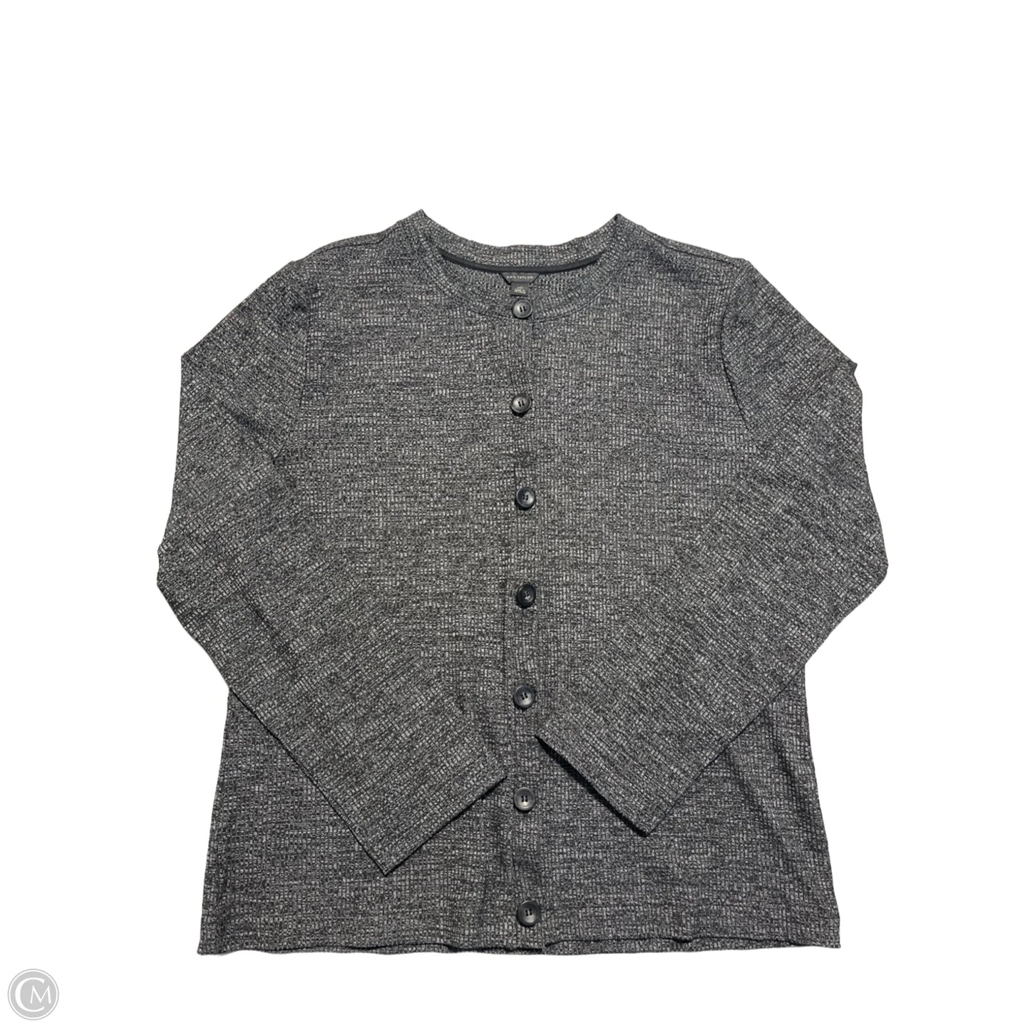 Top Long Sleeve By Ann Taylor In Black, Size: Xxl