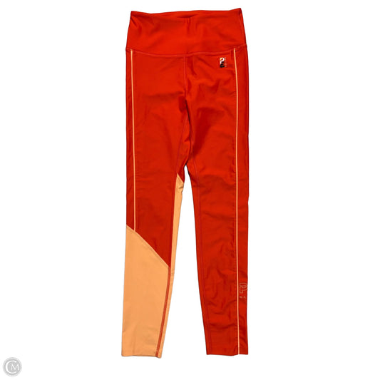 Athletic Leggings By Nation In Orange, Size: S