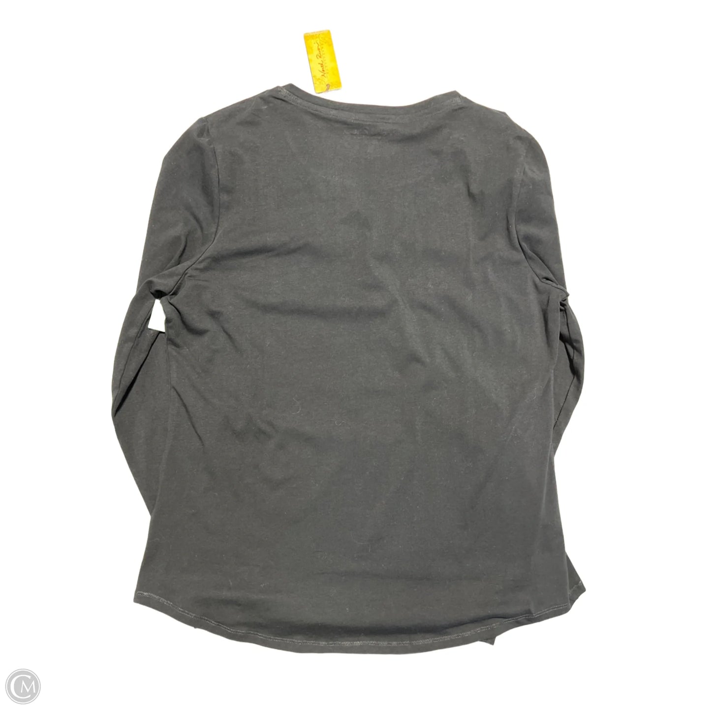 Top Long Sleeve By Cmc In Black, Size: L