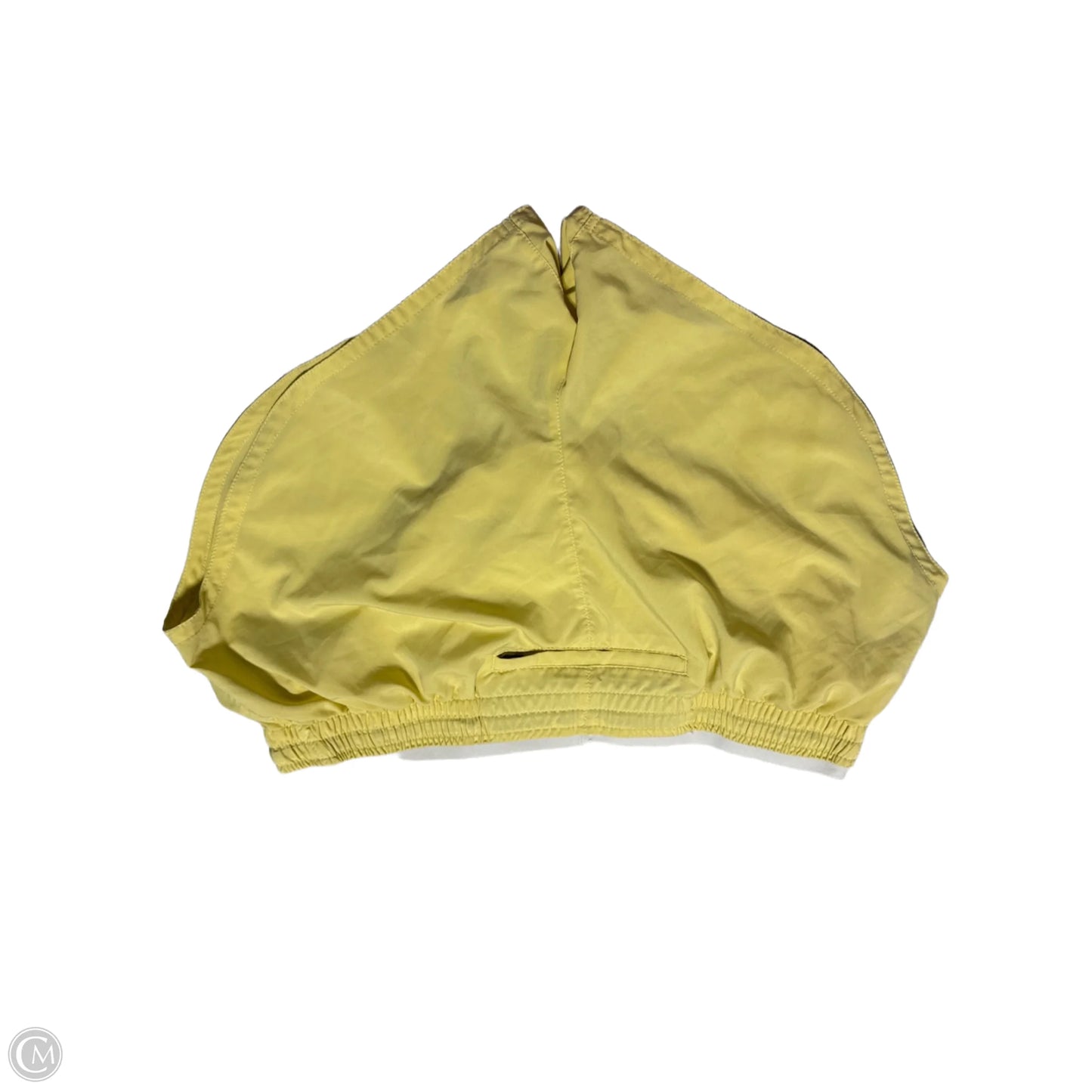 Athletic Shorts By Nike In Yellow, Size: M