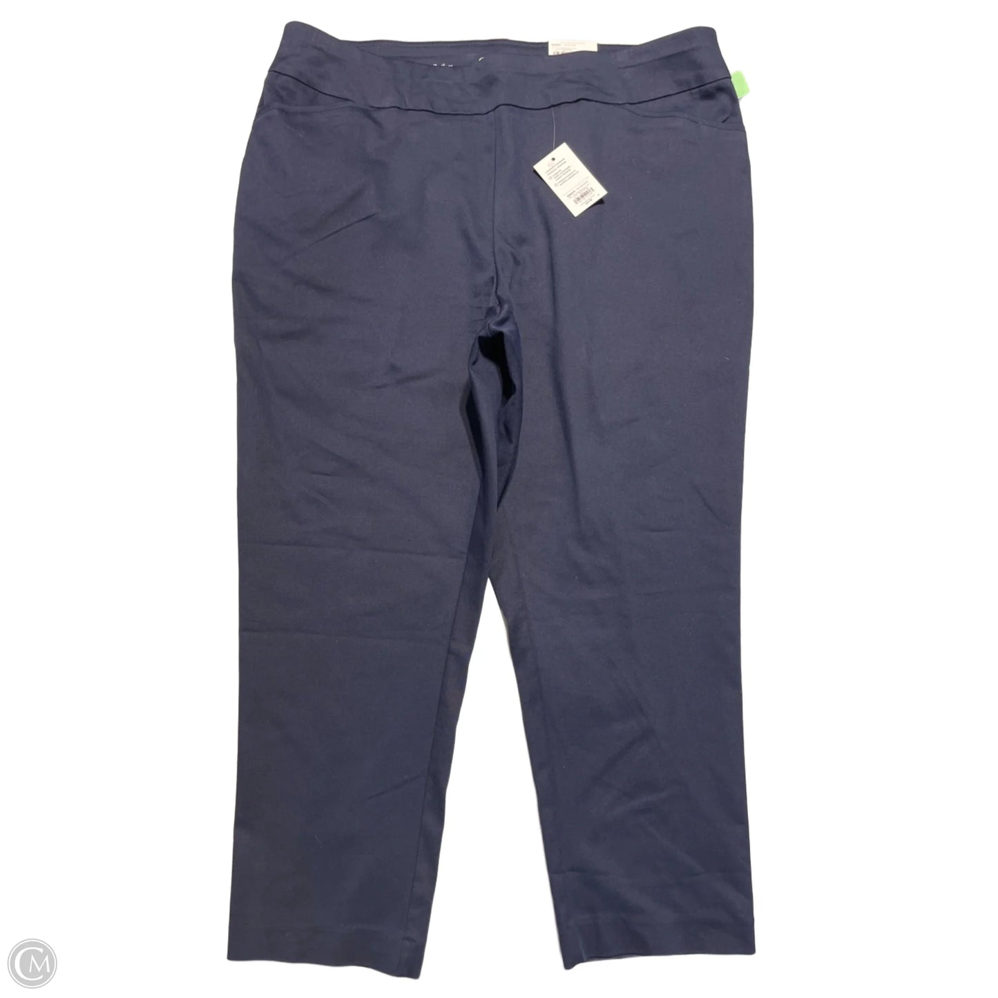 Pants Chinos & Khakis By Croft And Barrow In Navy, Size: 20