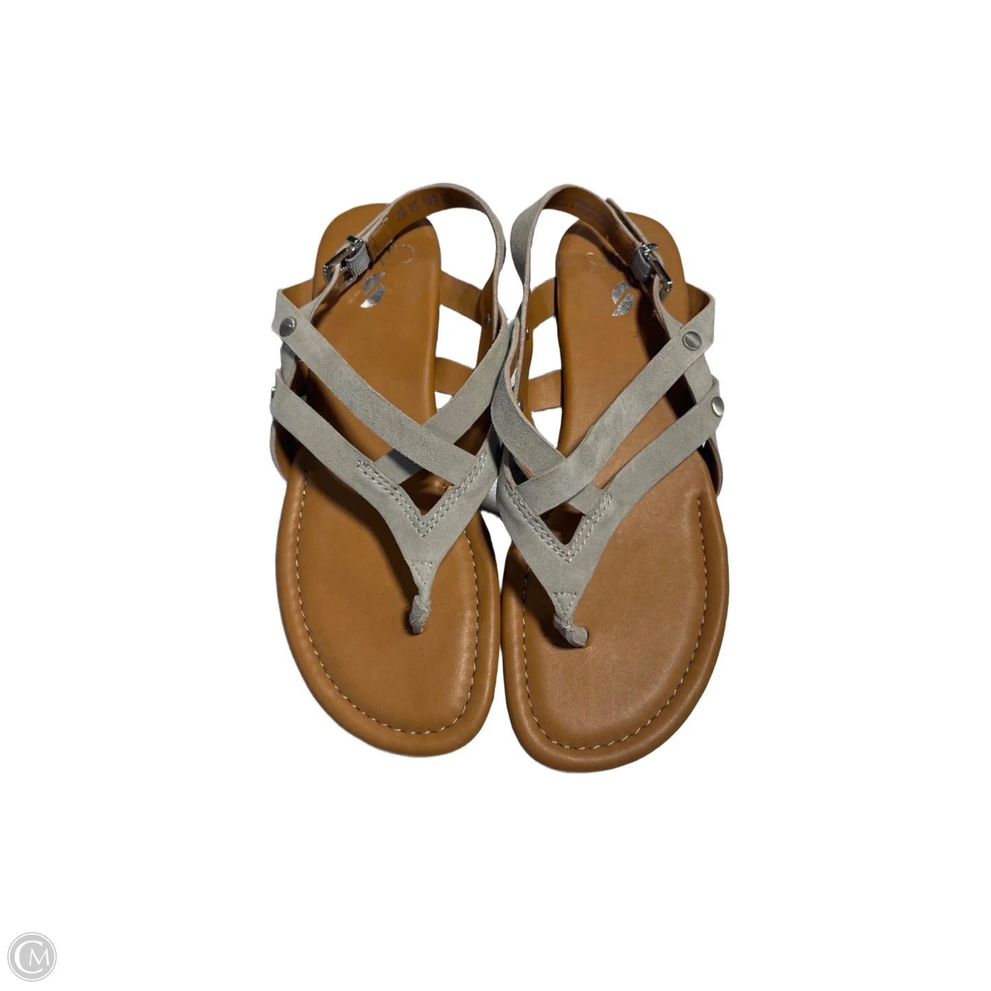 Sandals Flats By Cmc In Beige, Size: 8.5