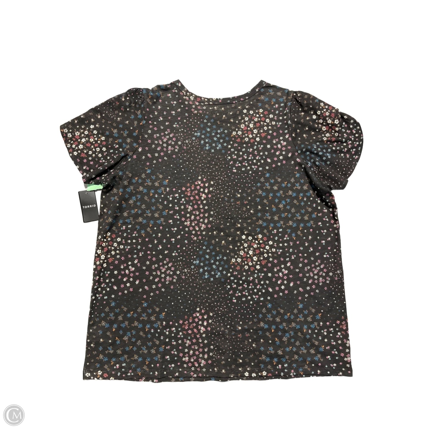 Top Short Sleeve By Torrid In Black, Size: 1x
