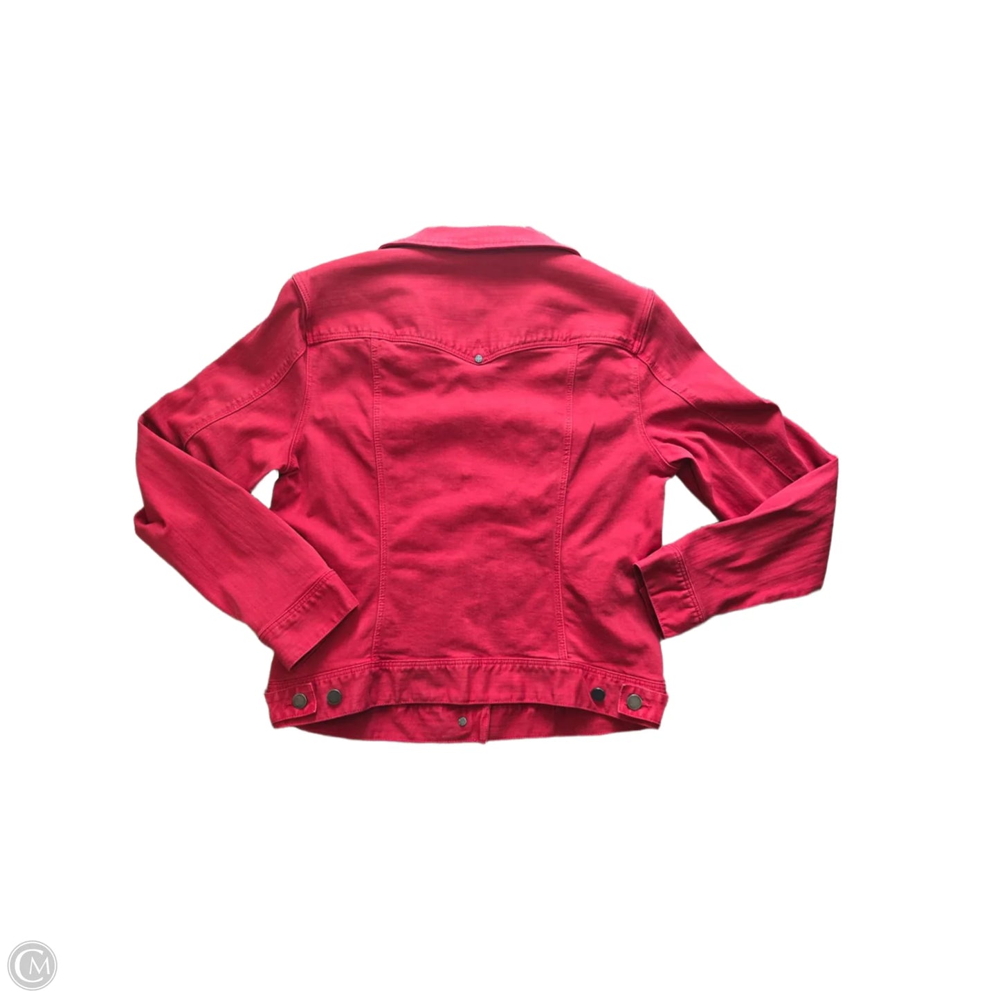 Jacket Denim By Liverpool In Red, Size: M