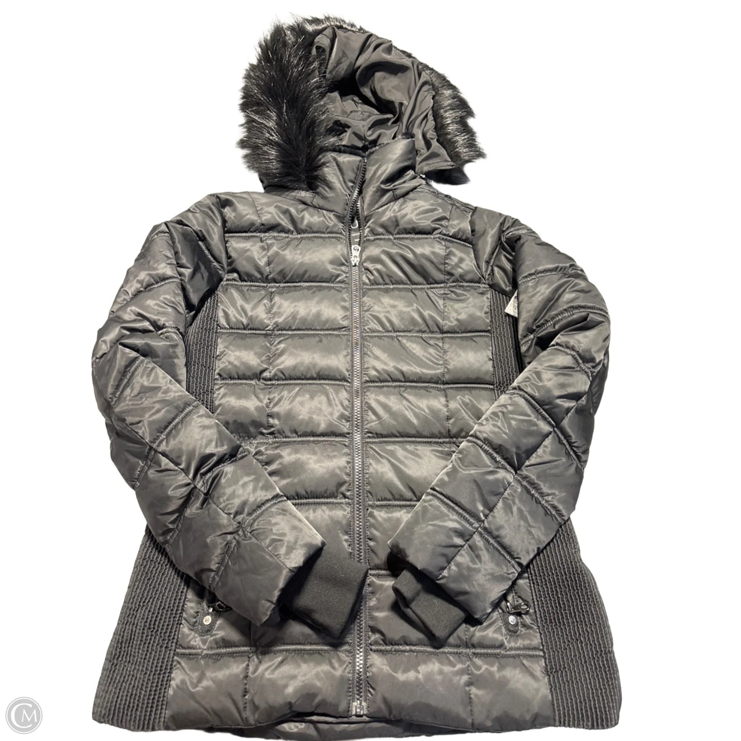 Coat Puffer & Quilted By Nautica In Black, Size: S
