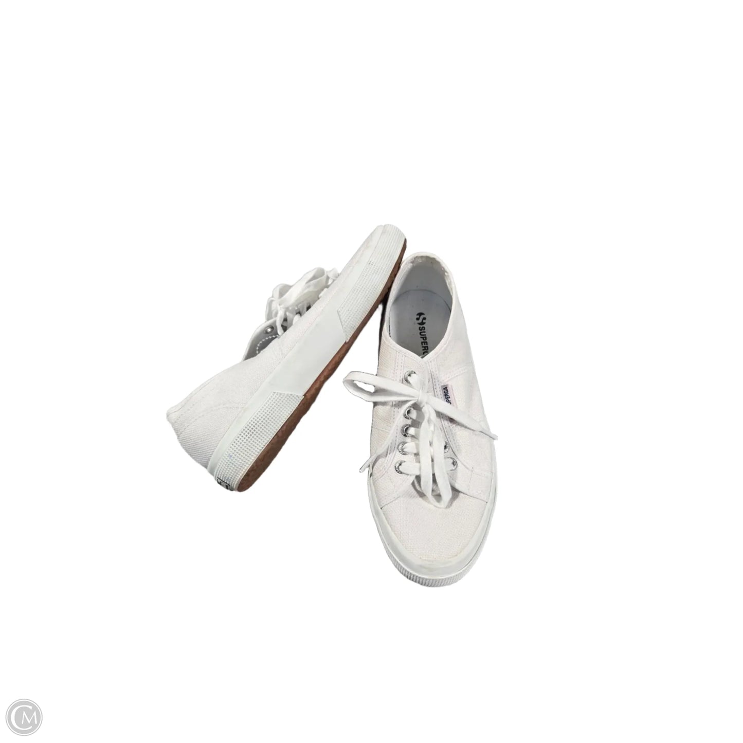 Shoes Sneakers By Superga In White, Size: 10