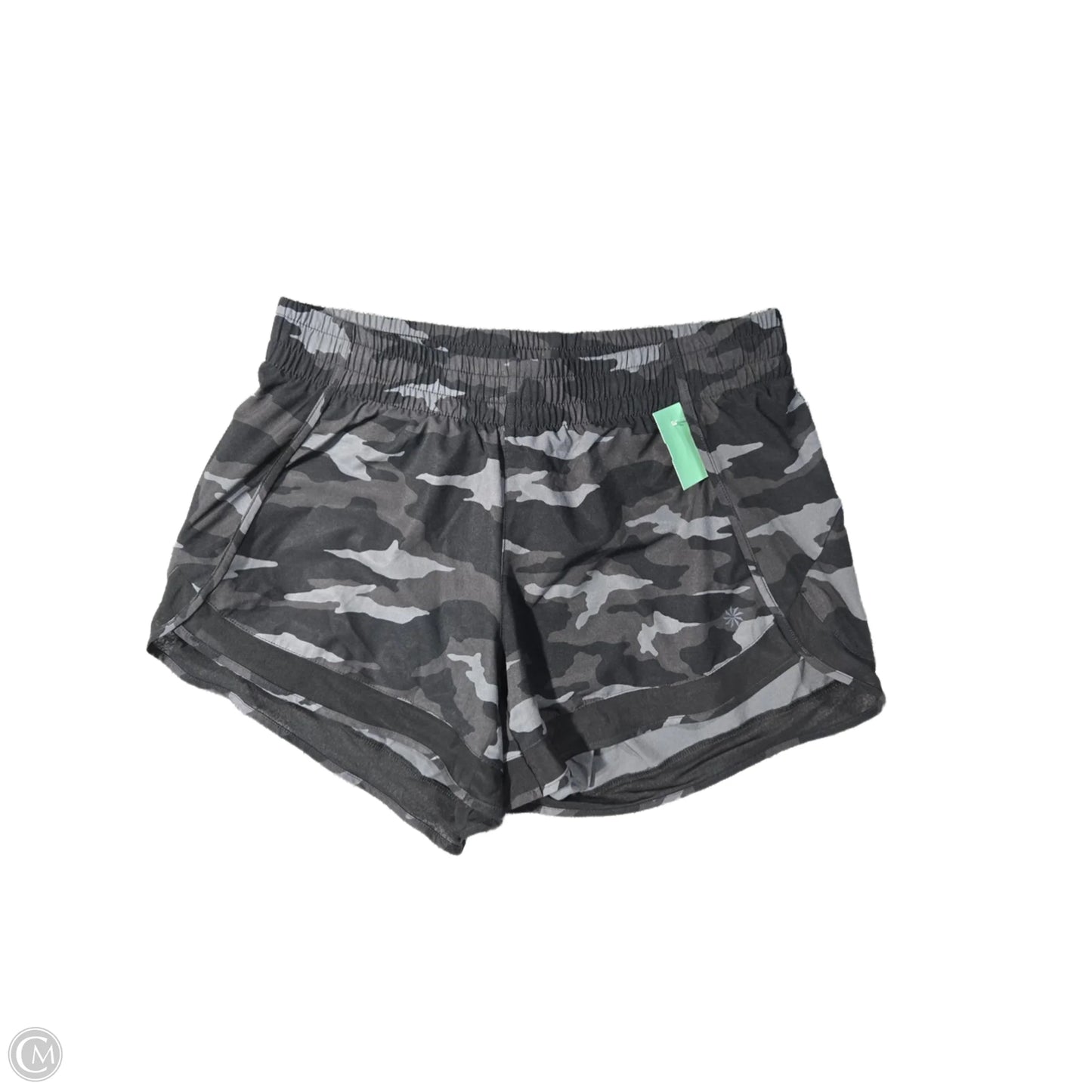Athletic Shorts By Athleta In Camouflage Print, Size: S