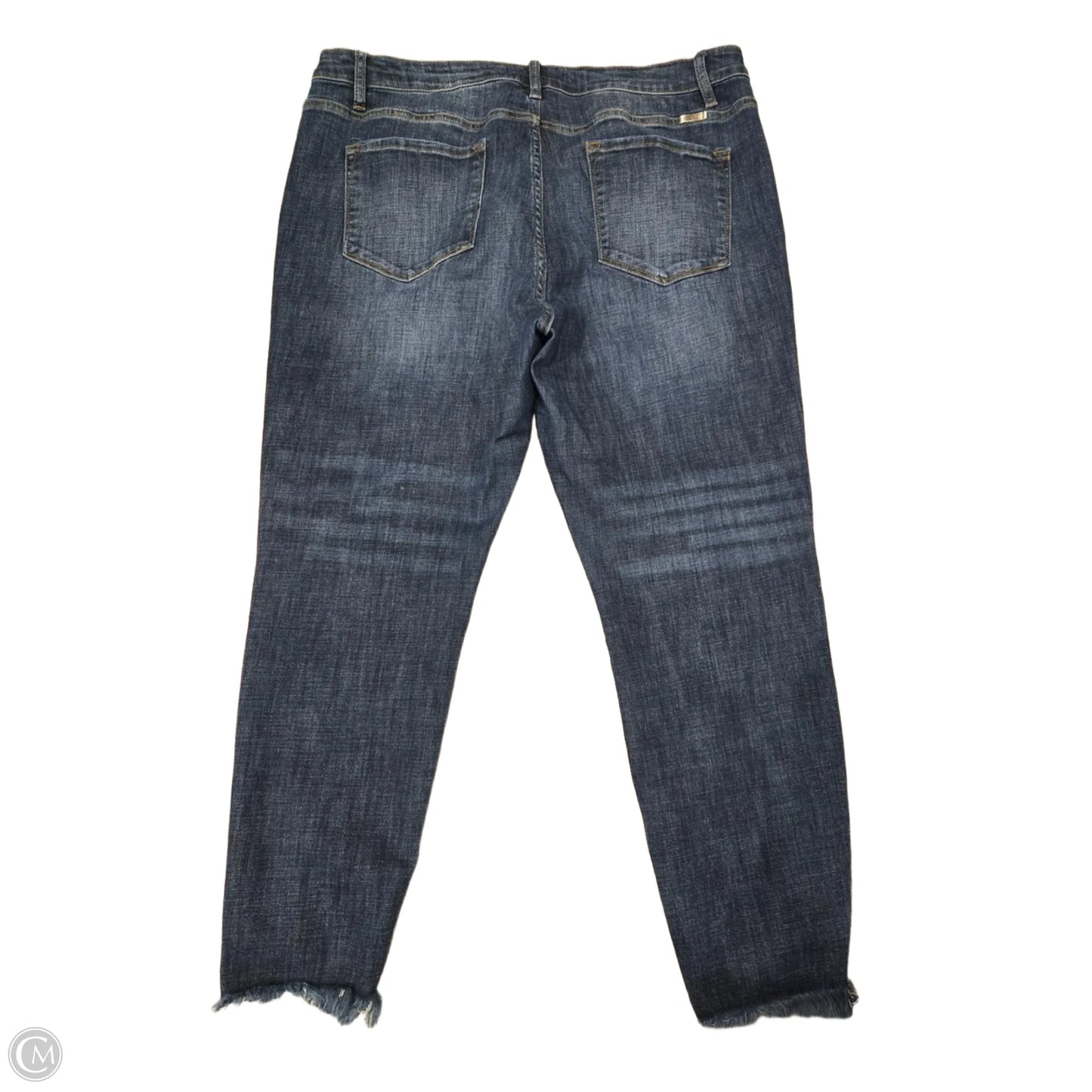 Jeans Skinny By Kancan In Blue Denim, Size: 20