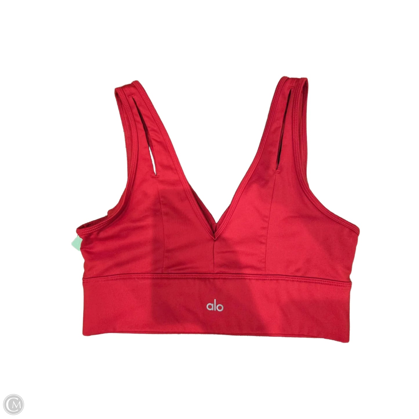Athletic Bra By Alo In Red, Size: M