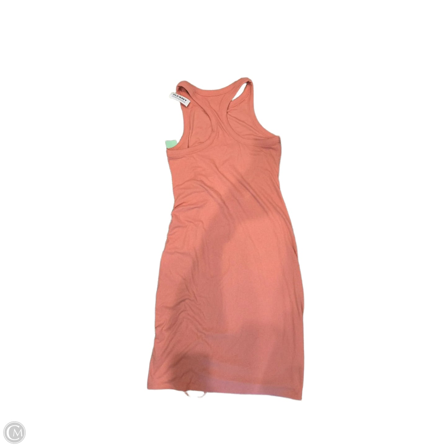 Dress Casual Midi By Old Navy In Peach, Size: M