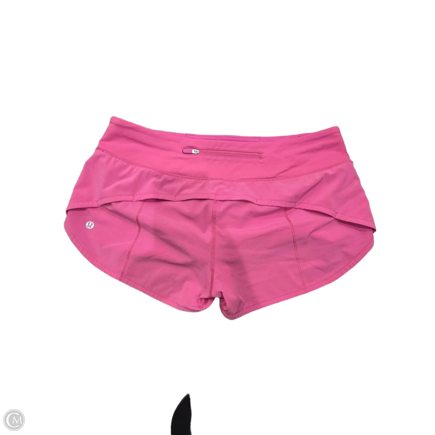 Athletic Shorts By Lululemon In Pink, Size: 8