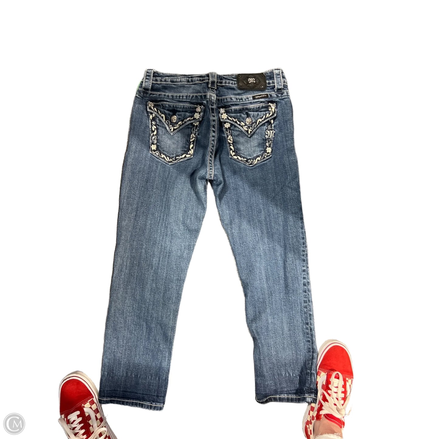 Capris By Miss Me In Blue Denim, Size: 2