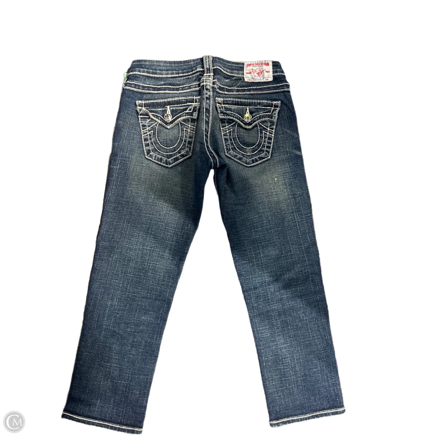 Capris By True Religion In Blue Denim, Size: 2