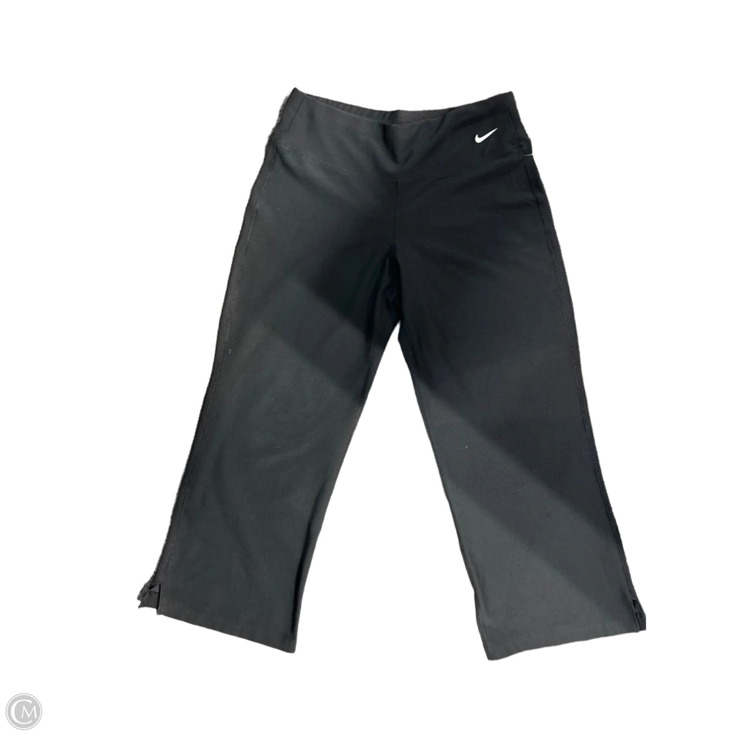 Athletic Capris By Nike In Black, Size: S