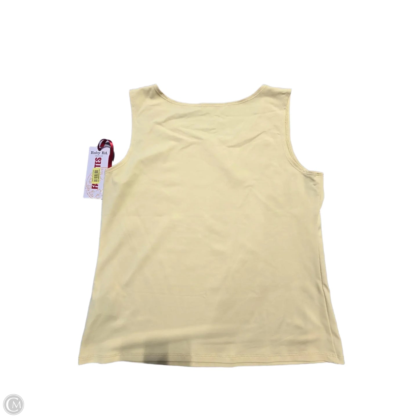 Tank Top By Ruby Rd In Yellow, Size: M