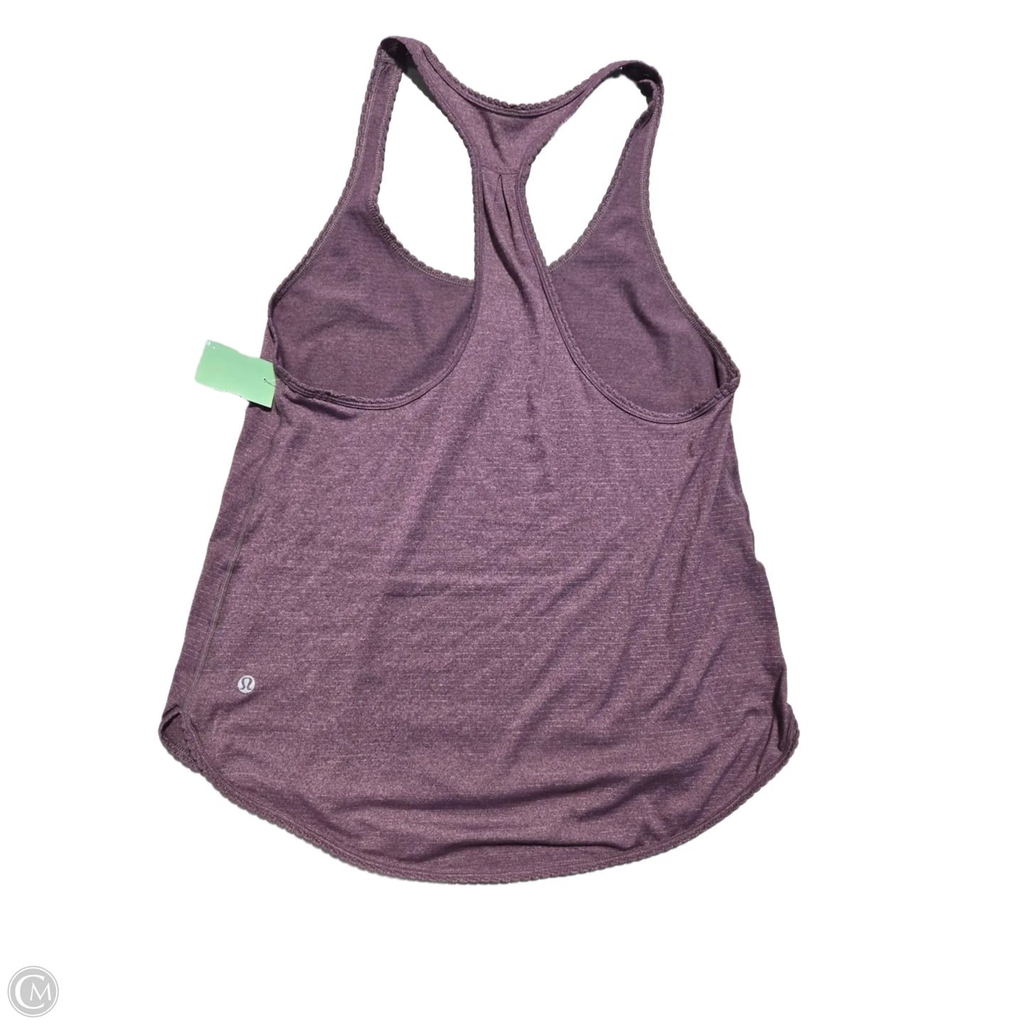 Athletic Tank Top By Lululemon In Purple, Size: L