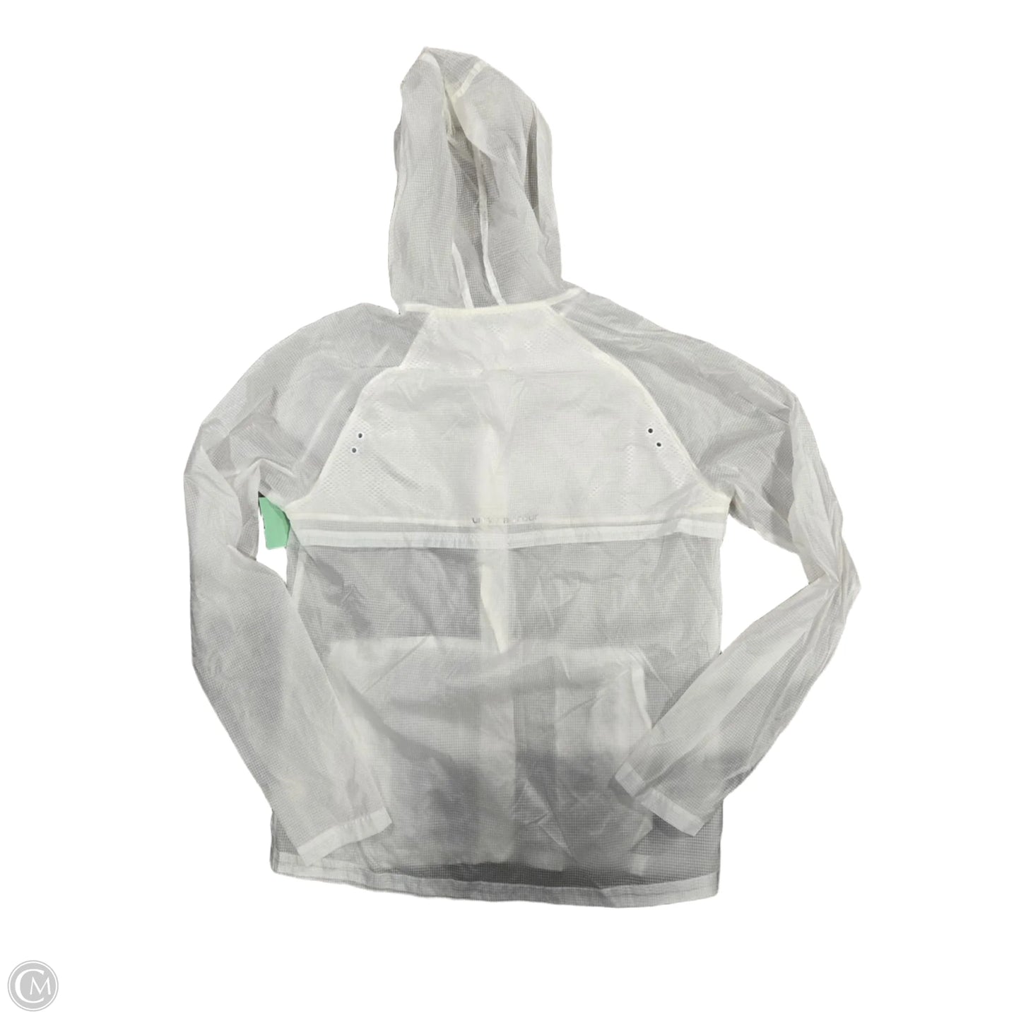 Jacket Windbreaker By Under Armour In White, Size: M