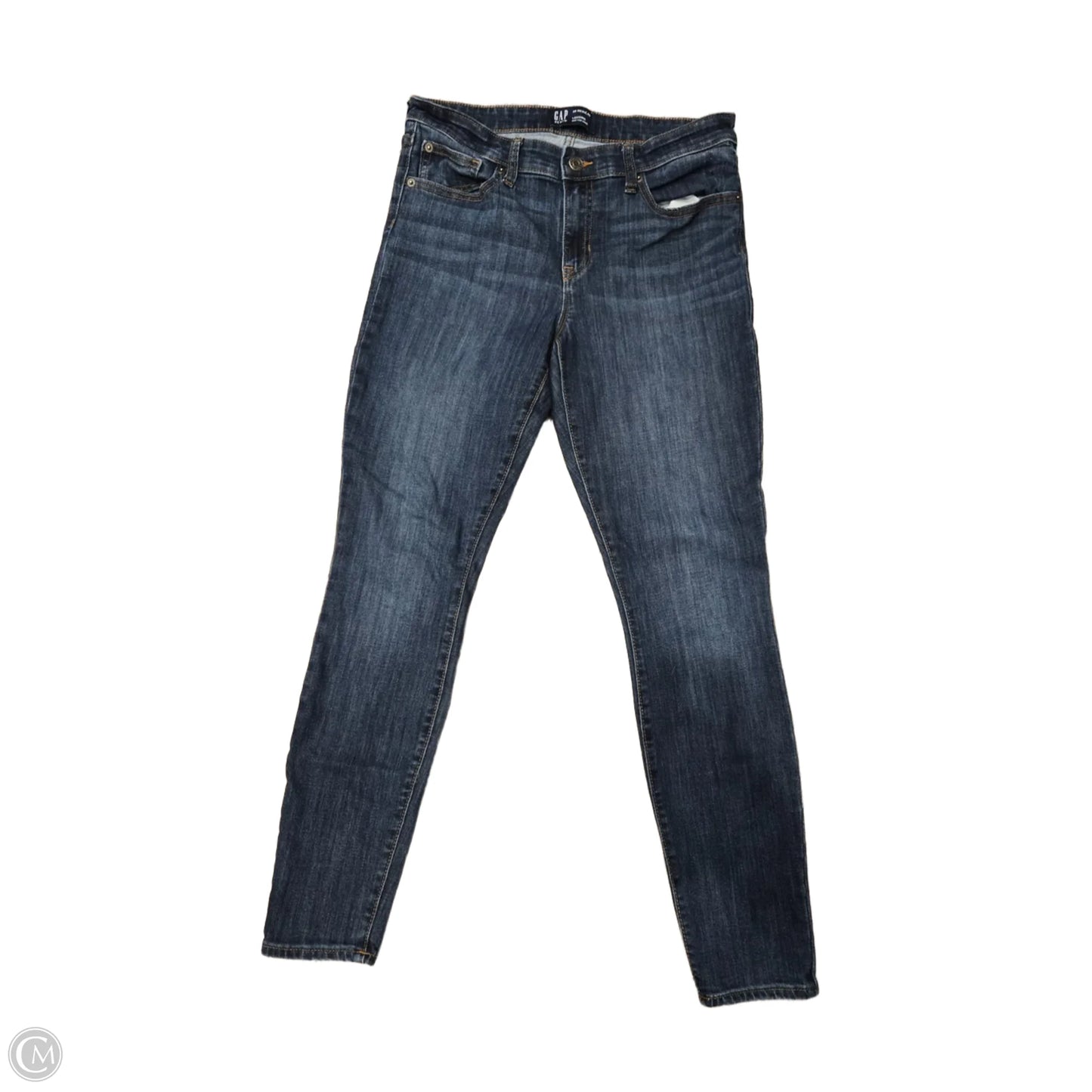 Jeans Jeggings By Gap In Blue Denim, Size: 8