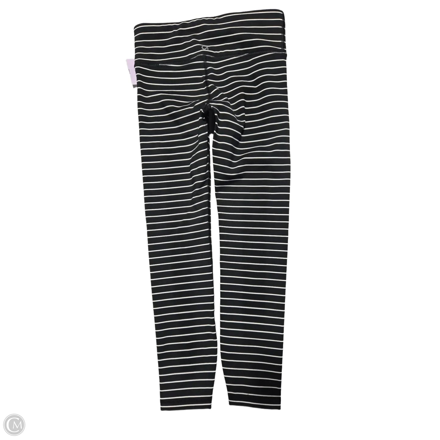 Athletic Leggings By Gap In Striped Pattern, Size: Xs