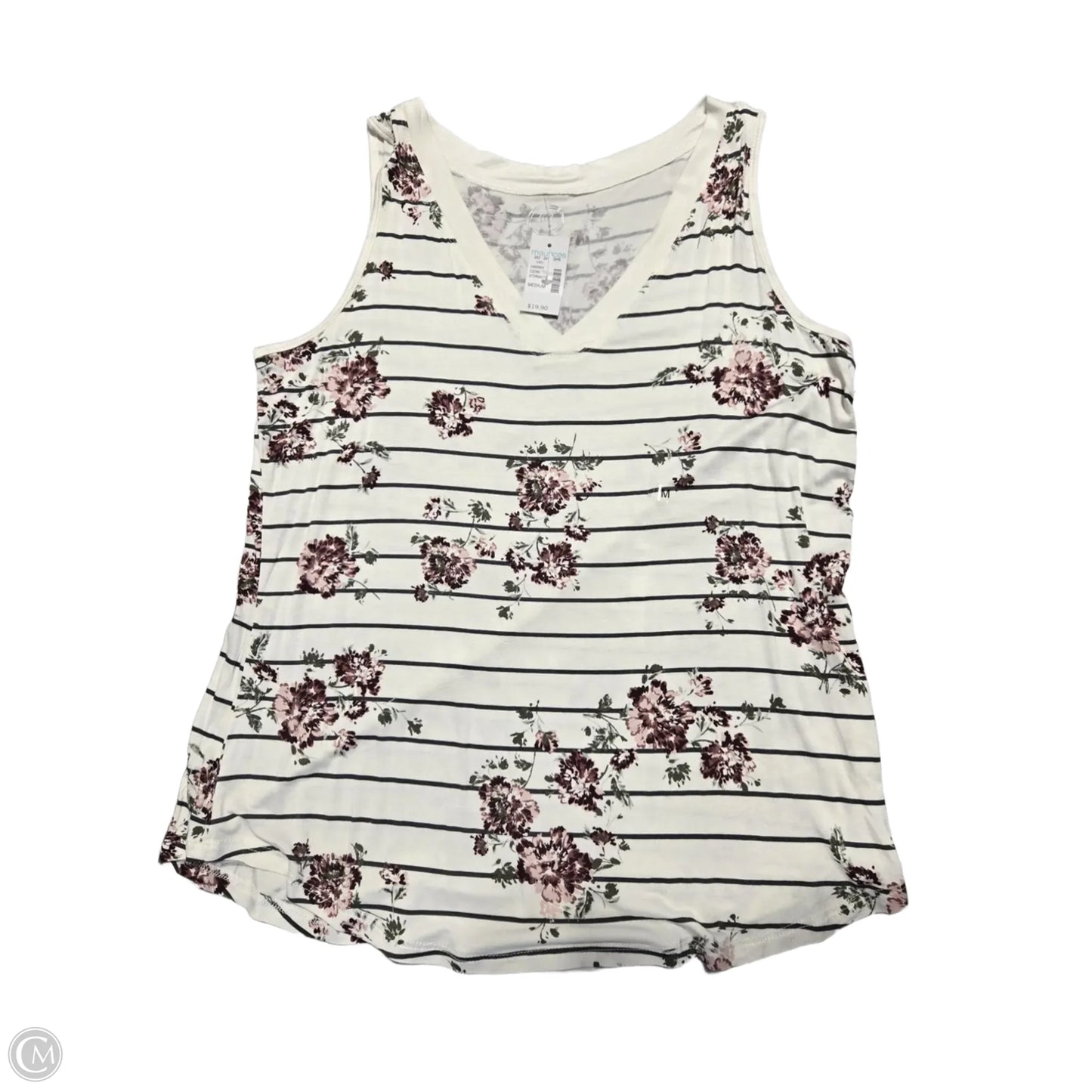 Tank Top By Maurices In White, Size: M