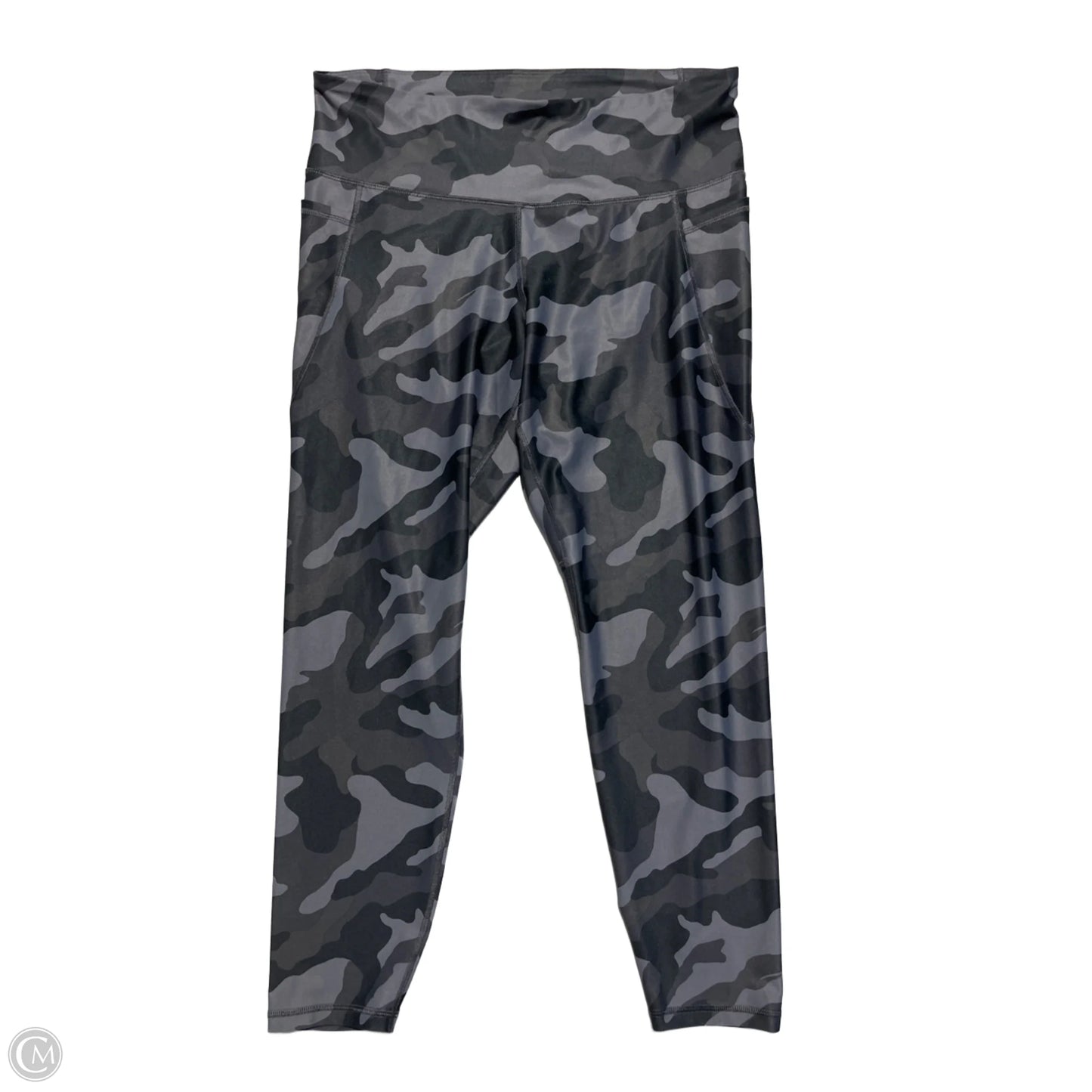 Athletic Leggings By Old Navy In Camouflage Print, Size: 2x