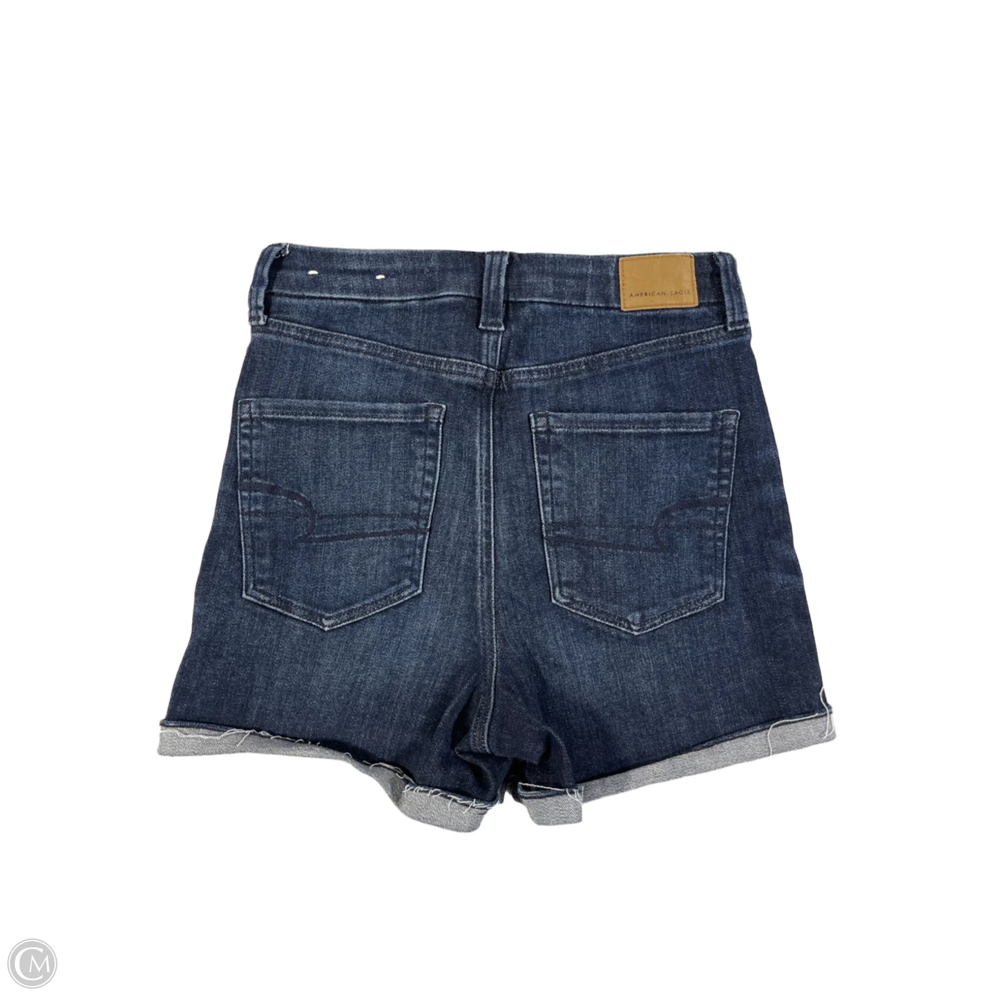 Shorts By American Eagle In Blue Denim, Size: 4