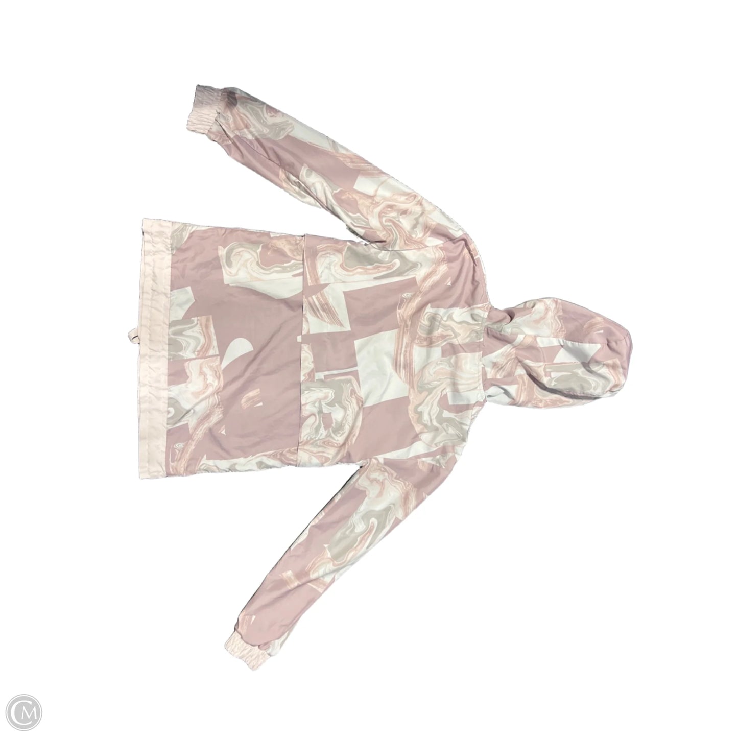 Athletic Jacket By Nike In Pink, Size: Xs