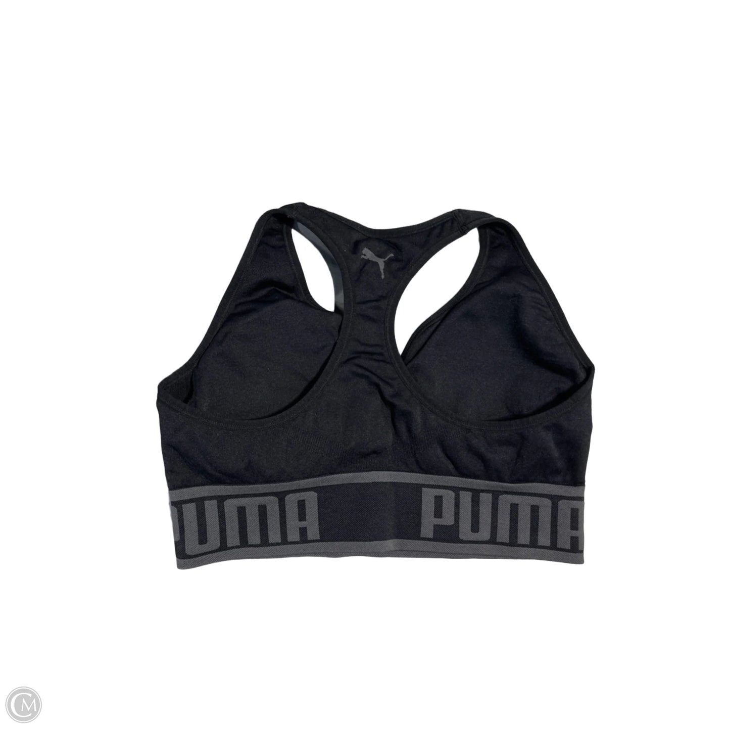 Athletic Bra By Puma In Black, Size: Xl