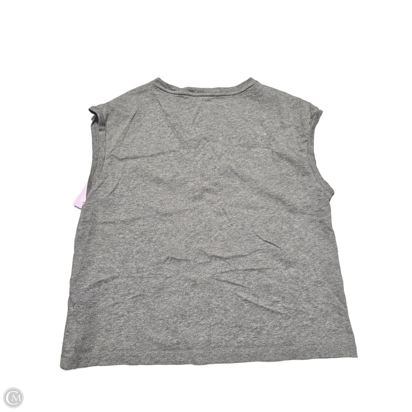 Top Sleeveless By Abercrombie And Fitch In Grey, Size: S