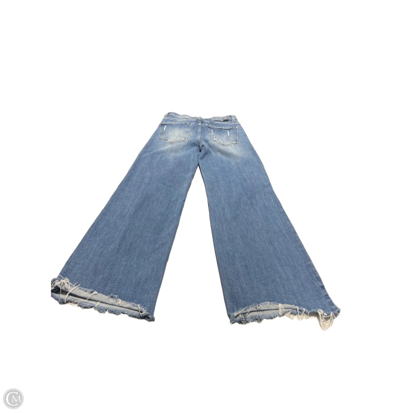 Jeans Wide Leg By Risen In Blue Denim, Size: 2
