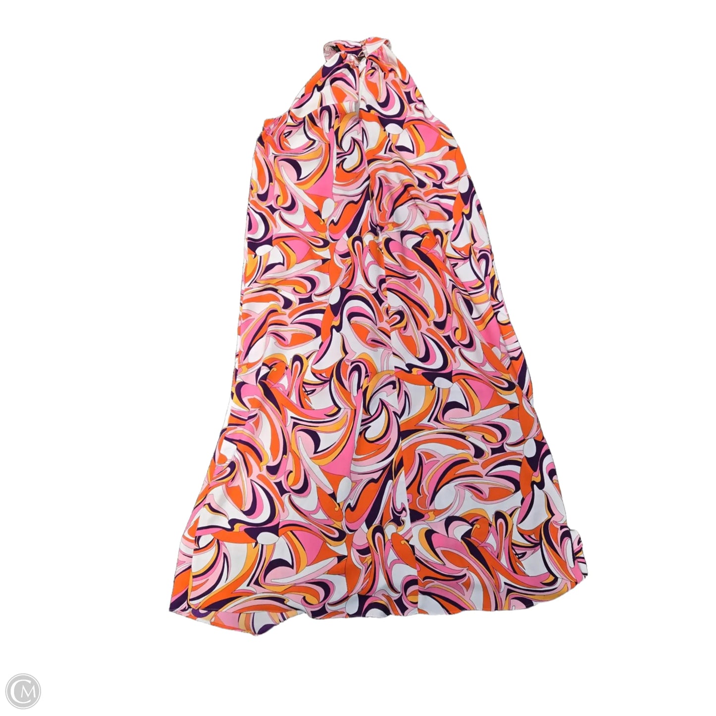 Dress Casual Maxi By Express In Orange & Pink, Size: Xs