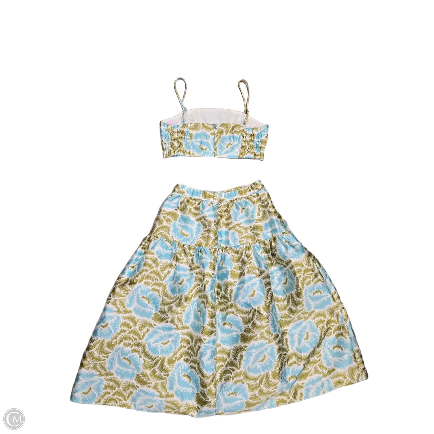 Dress Casual Maxi By 1.state In Blue & Green, Size: M