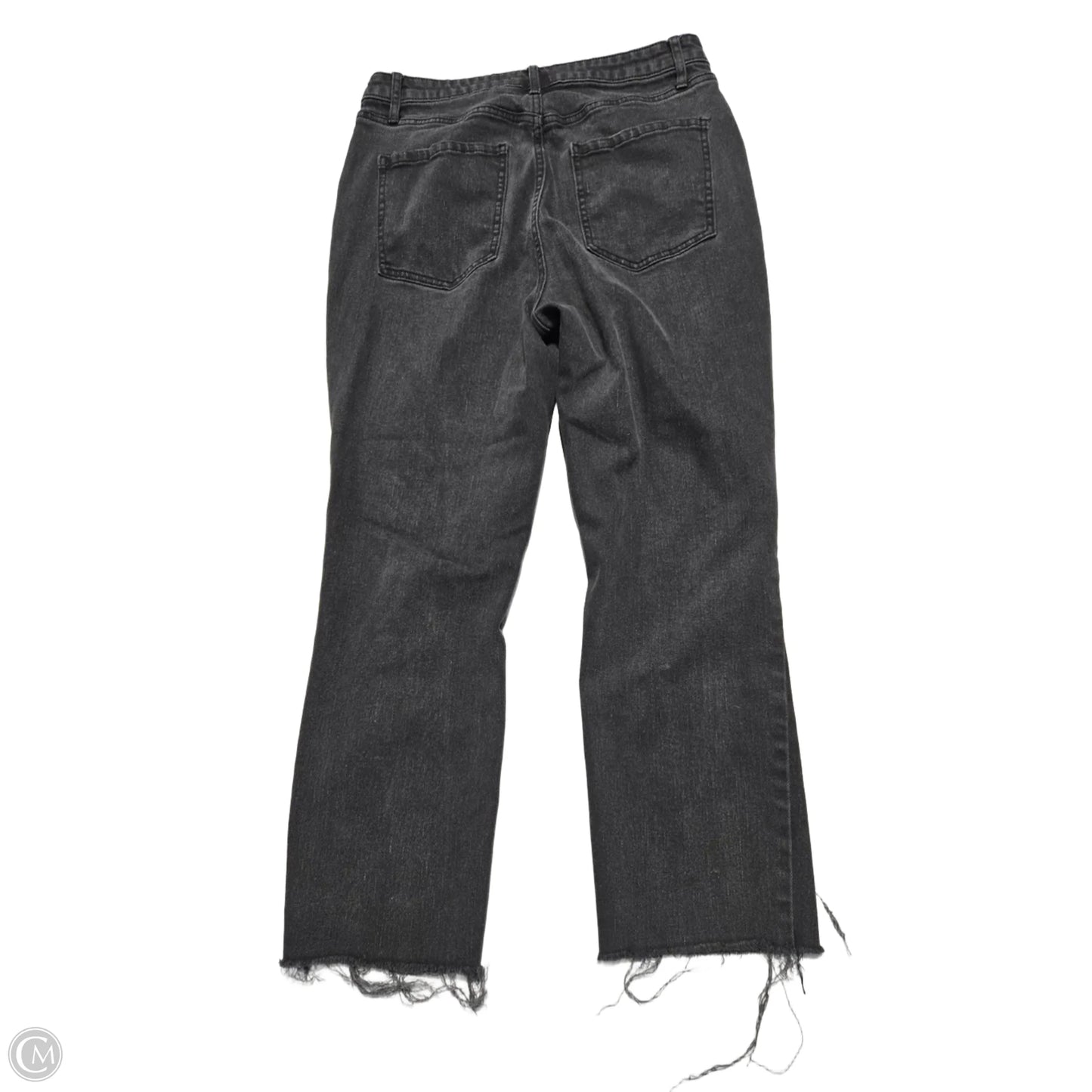 Jeans Straight By Wild Fable In Black Denim, Size: 12