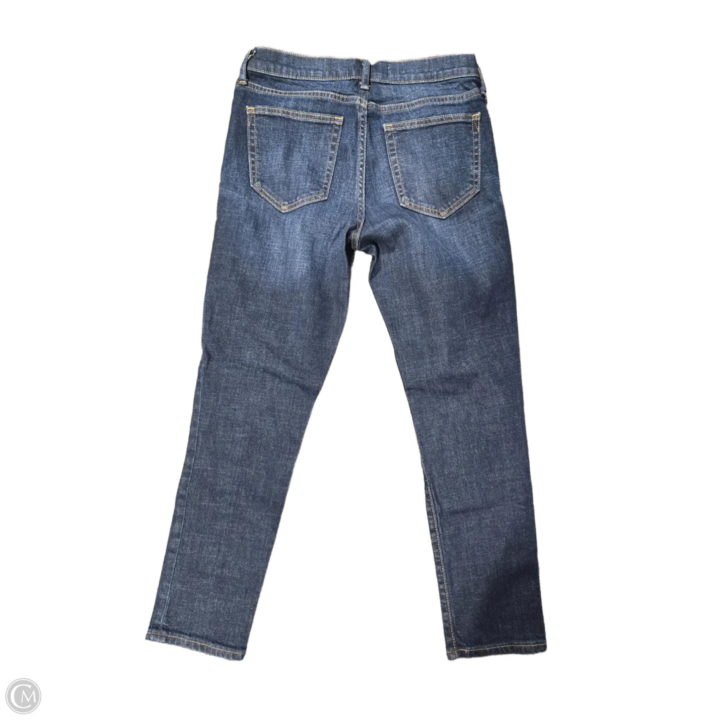 Jeans Straight By Gap In Blue Denim, Size: 2