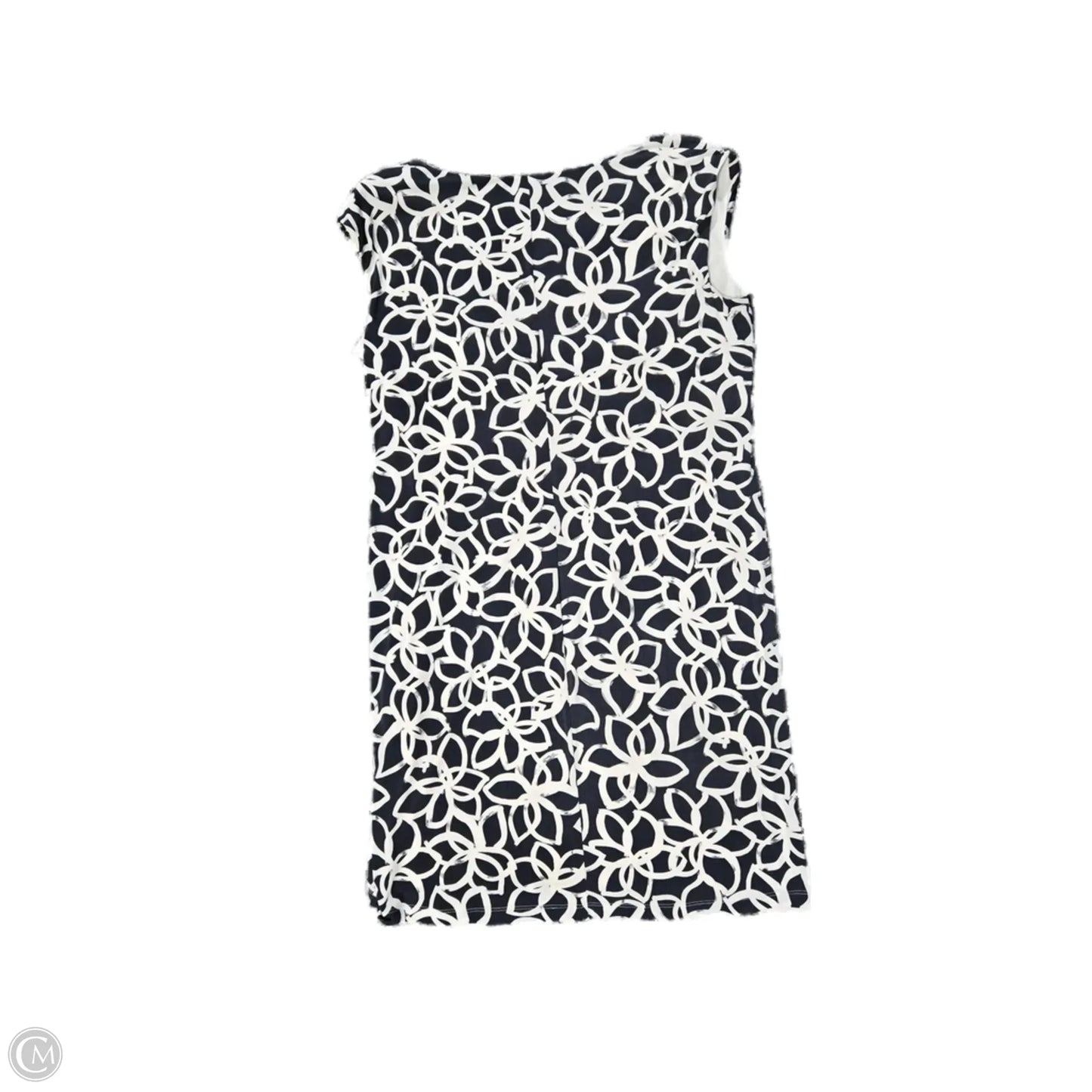 Dress Casual Short By Anne Klein In Blue & White, Size: 16
