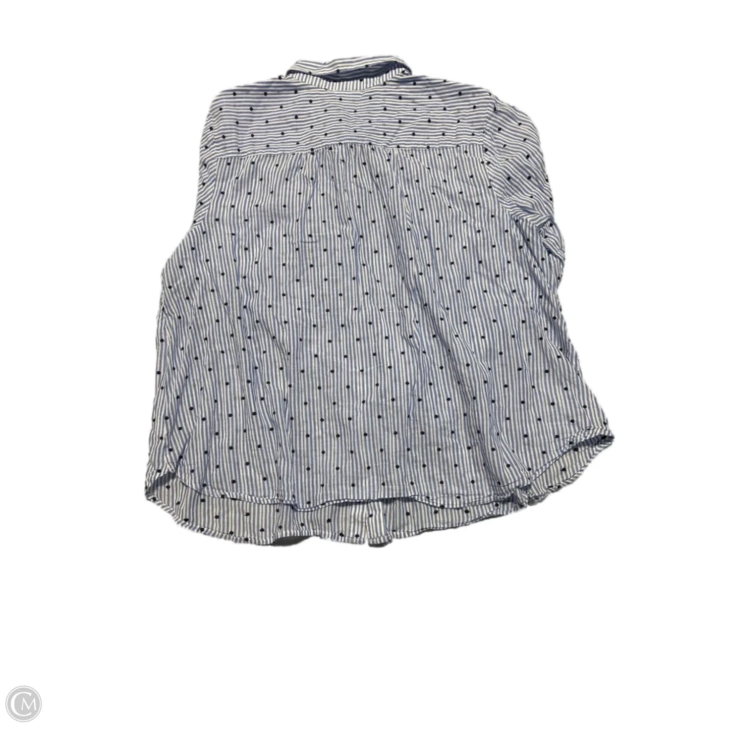 Top Long Sleeve By J. Jill In Blue, Size: 2x