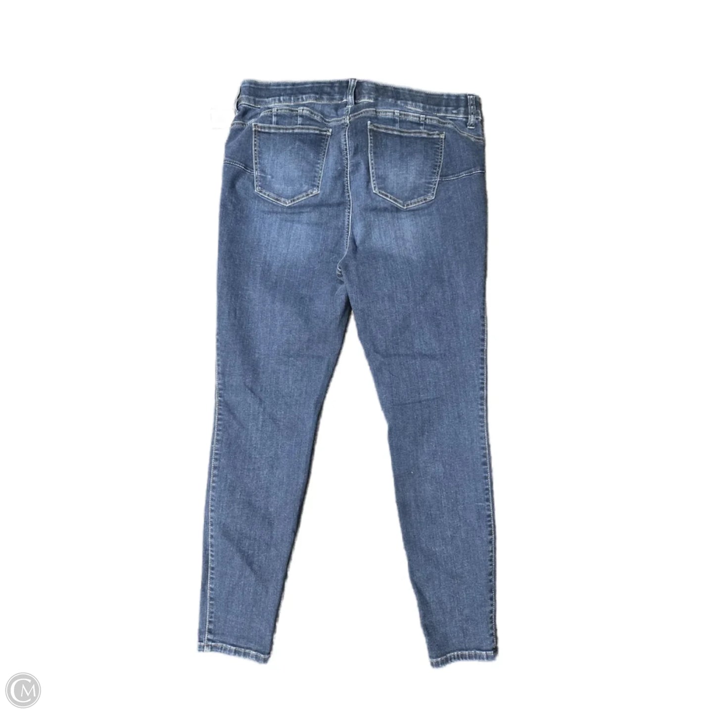 Jeans Skinny By Torrid In Blue Denim, Size: 18