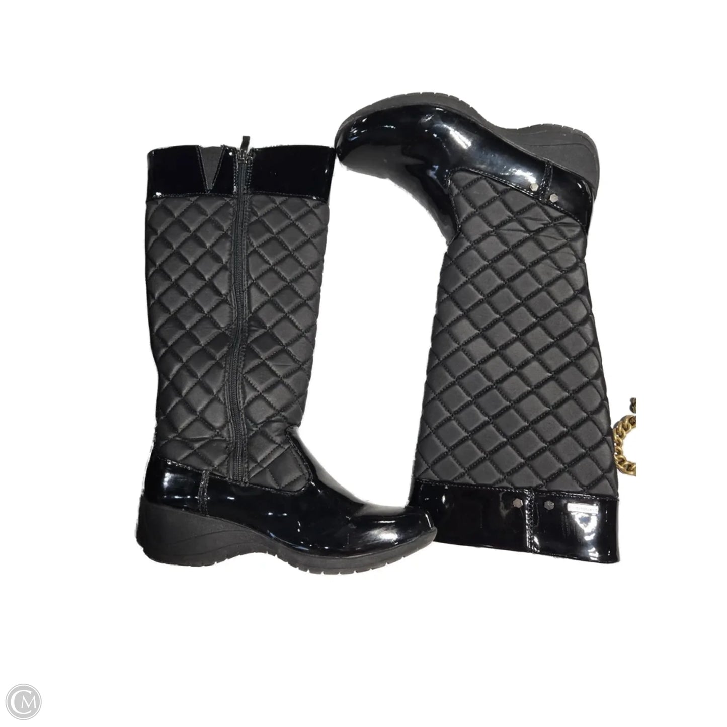 Boots Snow By Weatherproof In Black, Size: 8