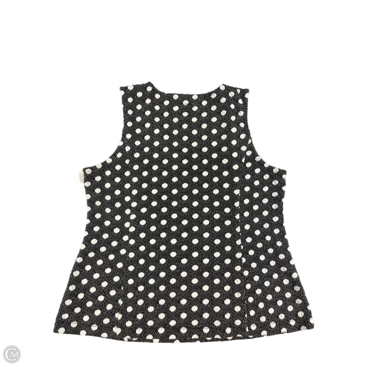 Tank Top By Maeve In Polkadot Pattern, Size: Xl